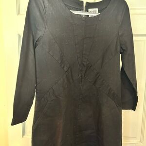 Prairie Underground Rare Hawk Moon Long-Sleeve Sheath Dress with Pockets L